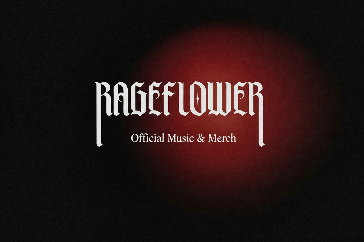 RAGEFLOWER Hero Banner - Same Font